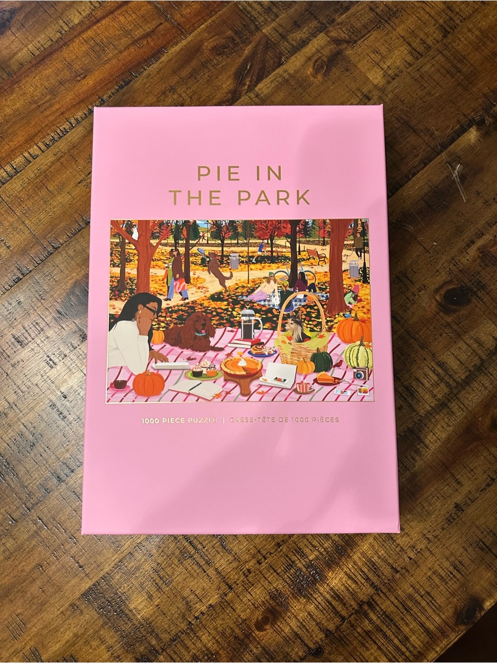 Pie in the Park 1000-Piece Jigsaw Puzzle by Hobbry